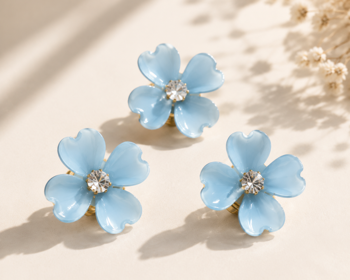 Multi-Color Floral Hairpin