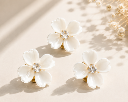 Multi-Color Floral Hairpin
