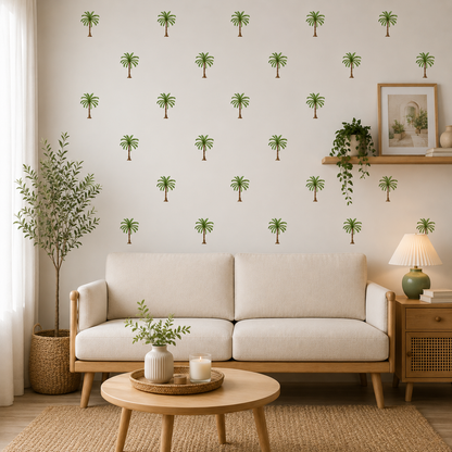 Aesthetic Palm Tree Wall Stickers 🌴✨