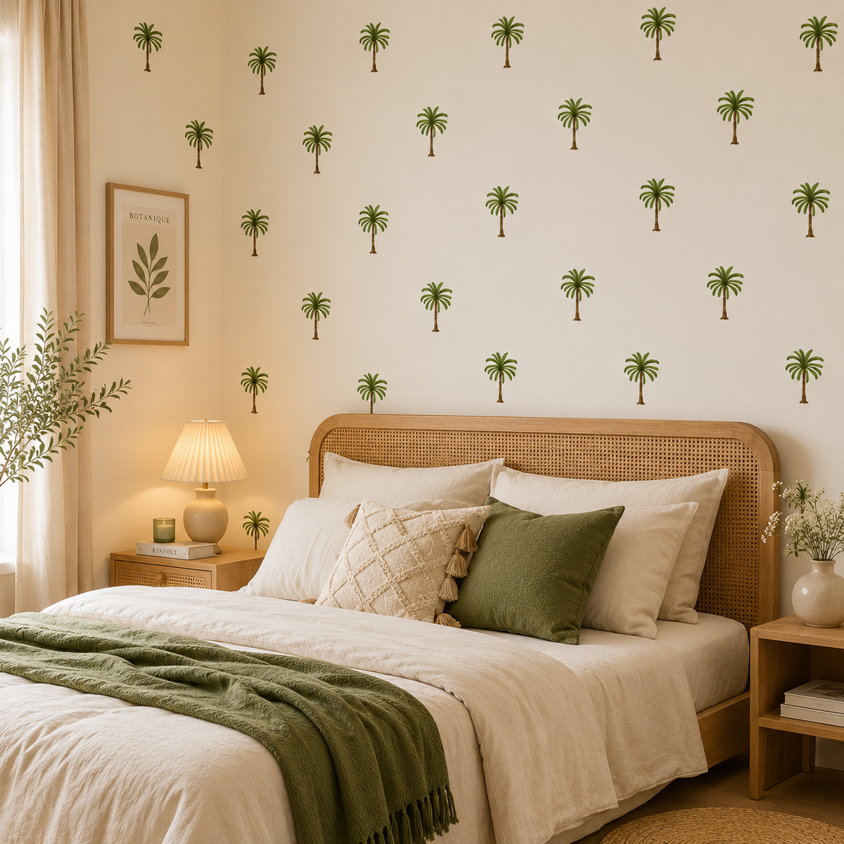 Aesthetic Palm Tree Wall Stickers 🌴✨