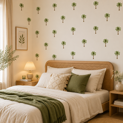 Aesthetic Palm Tree Wall Stickers 🌴✨