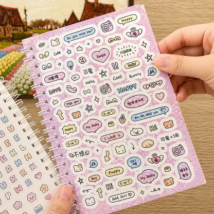 Kawaii DIY Girls Decorative Sticker Book