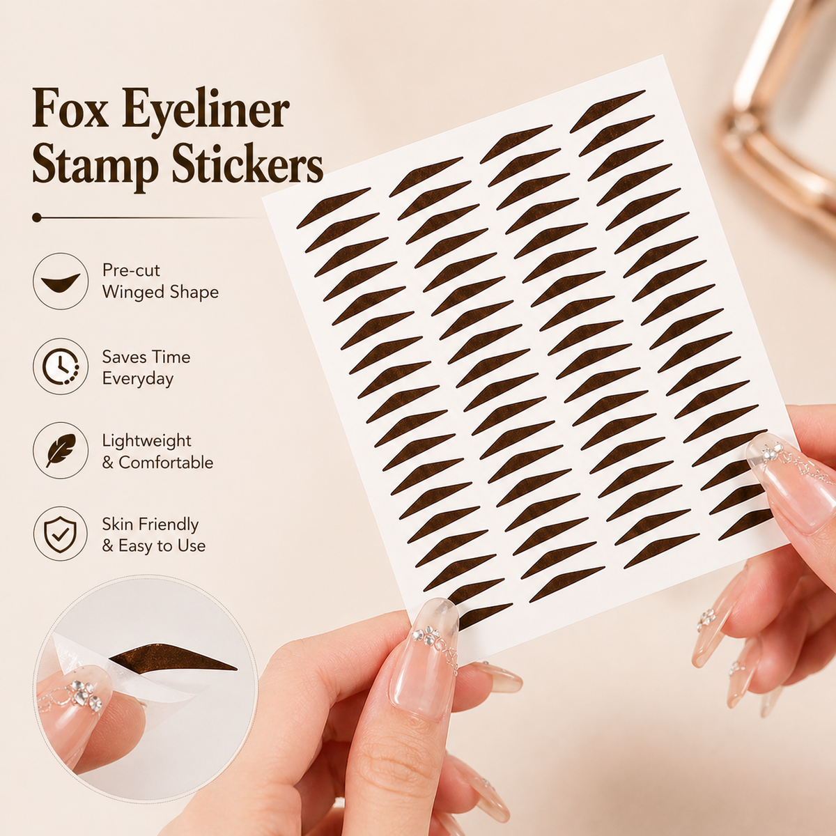Waterproof Eyeliner Sticker