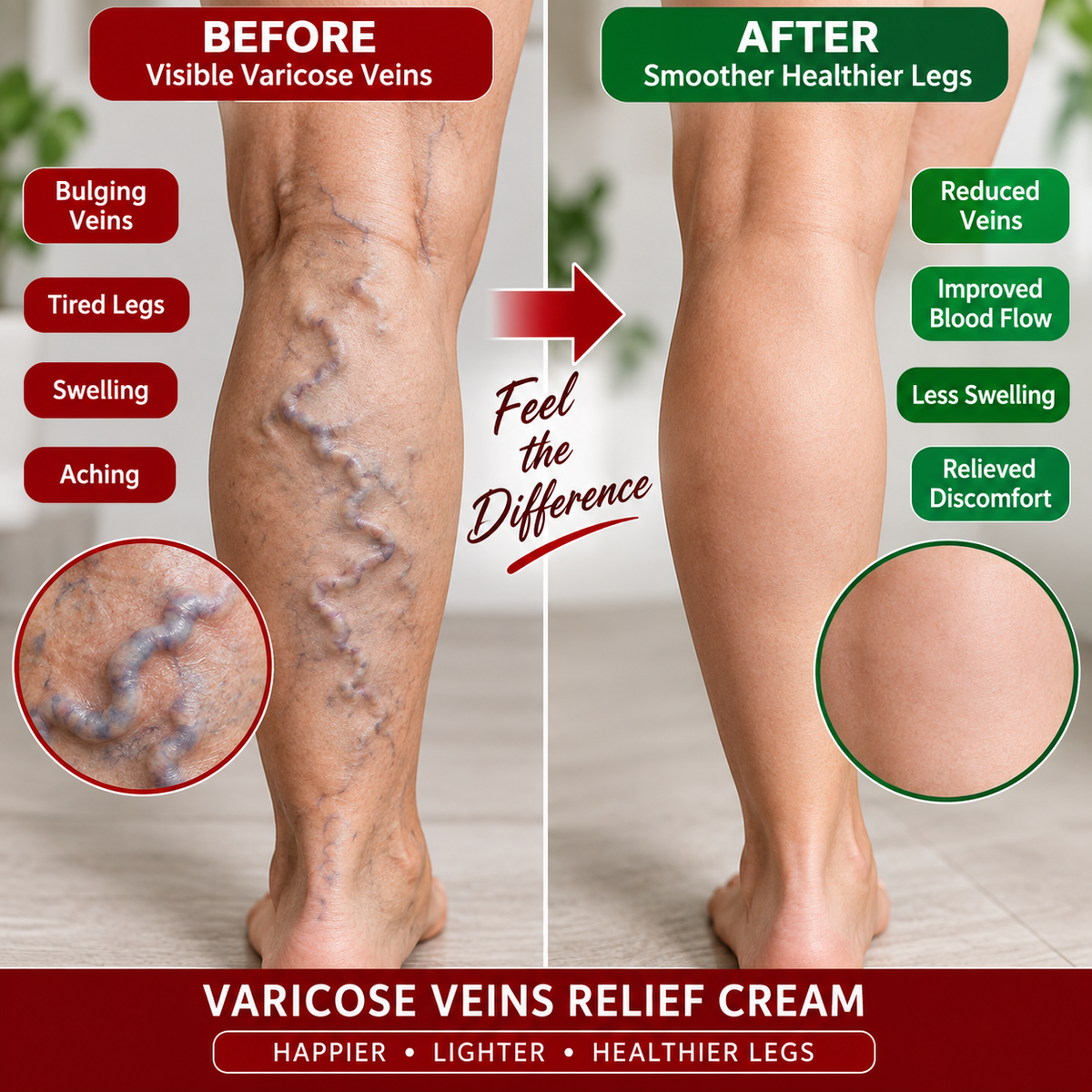 Varicose Veins Relief Cream