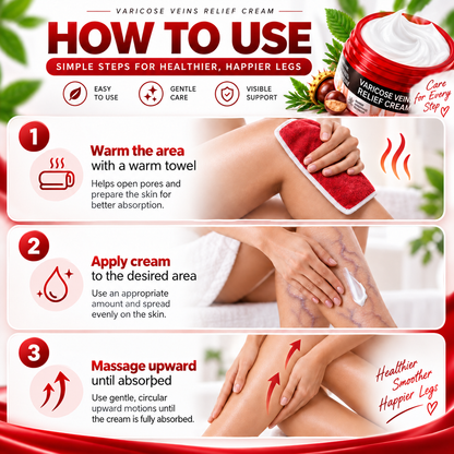 Varicose Veins Relief Cream