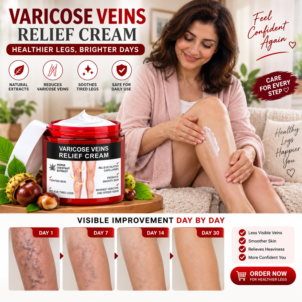 Varicose Veins Relief Cream