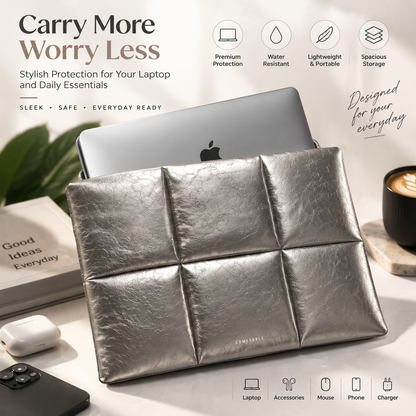 💻 Premium Padded Laptop Sleeve Bag – Luxury Protective Case