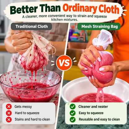 Universal Magic Reusable Strainer Bag™ – Milk, Paneer, Juice & More 🥛