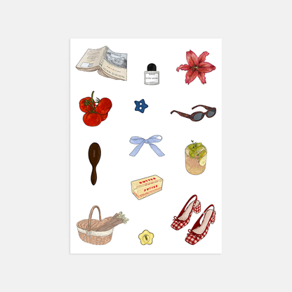 Mini Girlhood Sticker Book