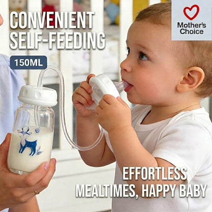Hands Free Self Feeding Bottle