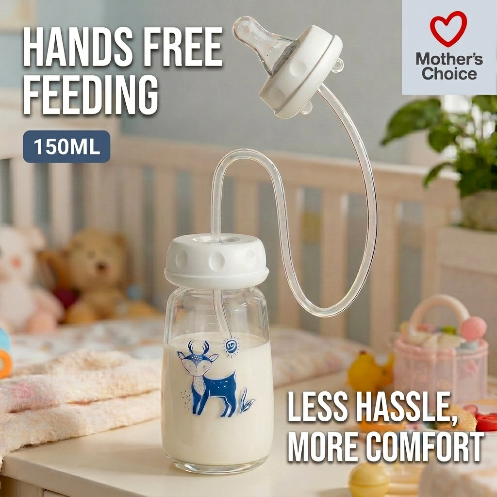 Hands Free Self Feeding Bottle