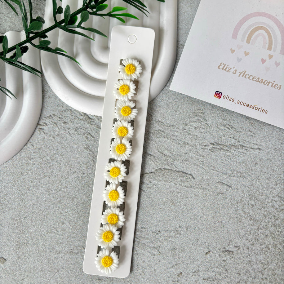 🌸 Elegant Floral Hair Earrings – Lightweight & Stylish Hair Accessories