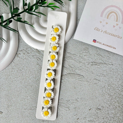 🌸 Elegant Floral Hair Earrings – Lightweight & Stylish Hair Accessories