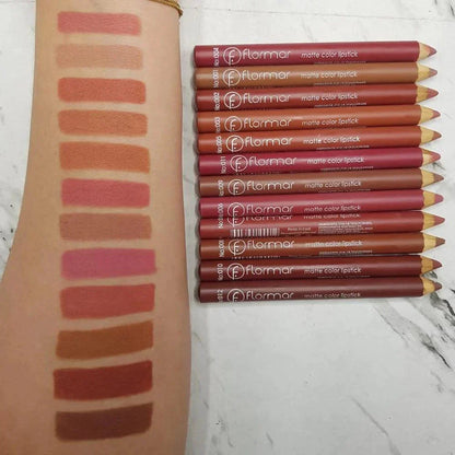 FLORMAR MATTE LIPSTICK PENCIL - 100% Original