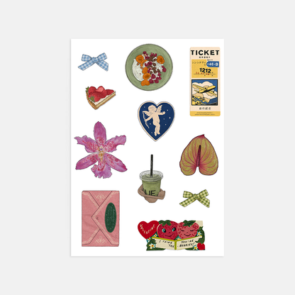 Mini Girlhood Sticker Book