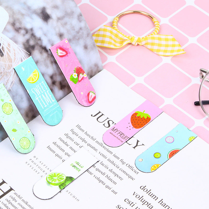 Cute Magnetic Aesthetic Bookmarks Set for Kids and Adults