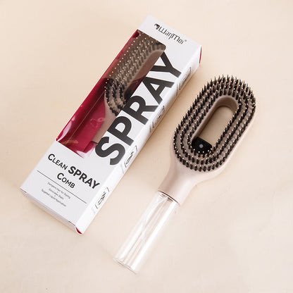 Anti-static Hair Brush 2-in-1 Hair Mist Brush