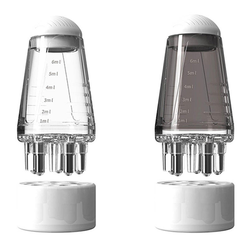 Scalp Oil Applicator with Metal Rollers
