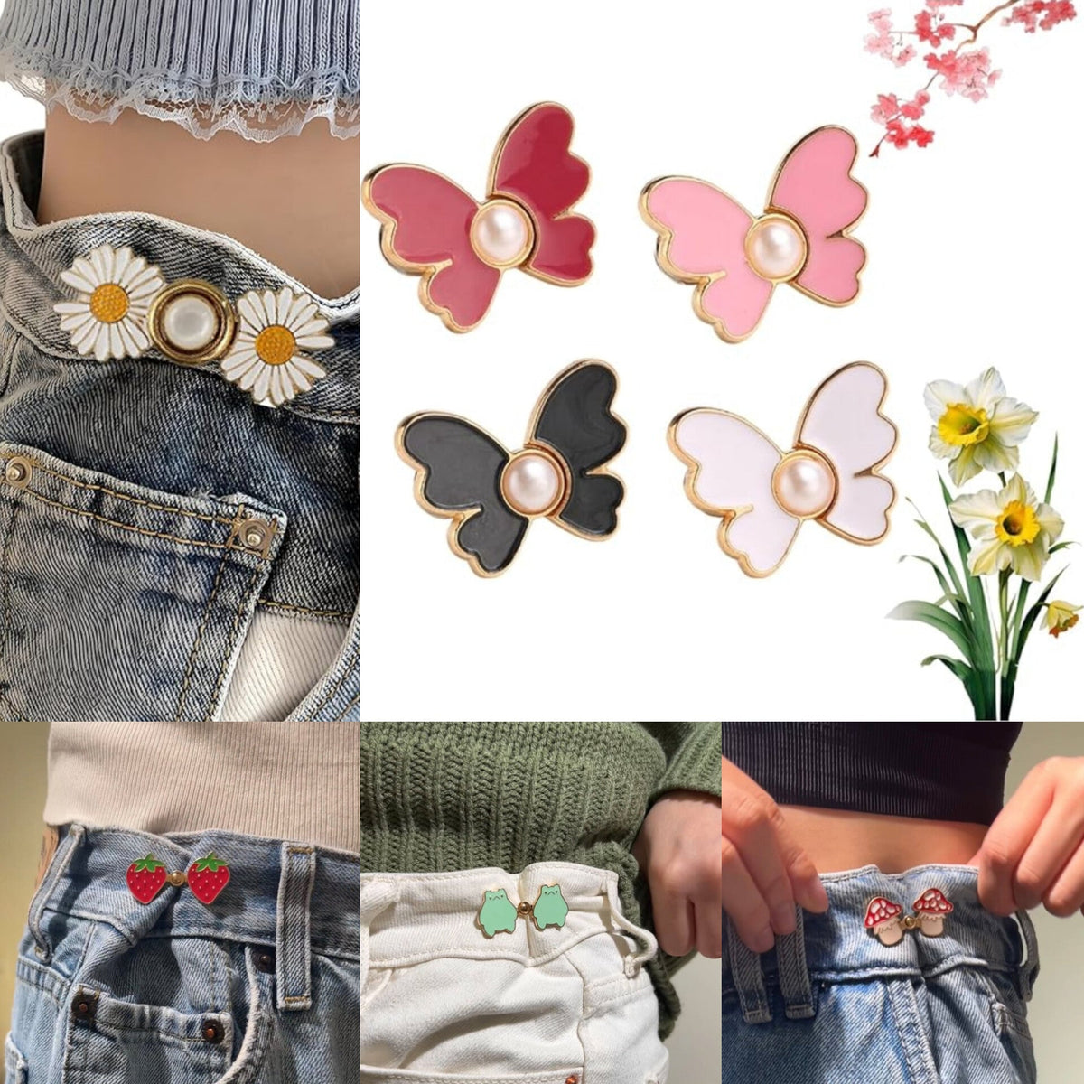 Waist Knots Clips
