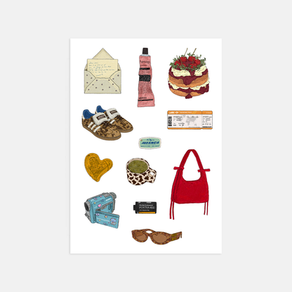 Mini Girlhood Sticker Book