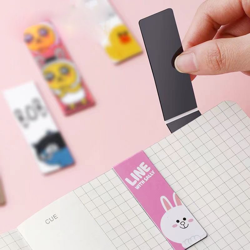 Cute Magnetic Aesthetic Bookmarks Set for Kids and Adults