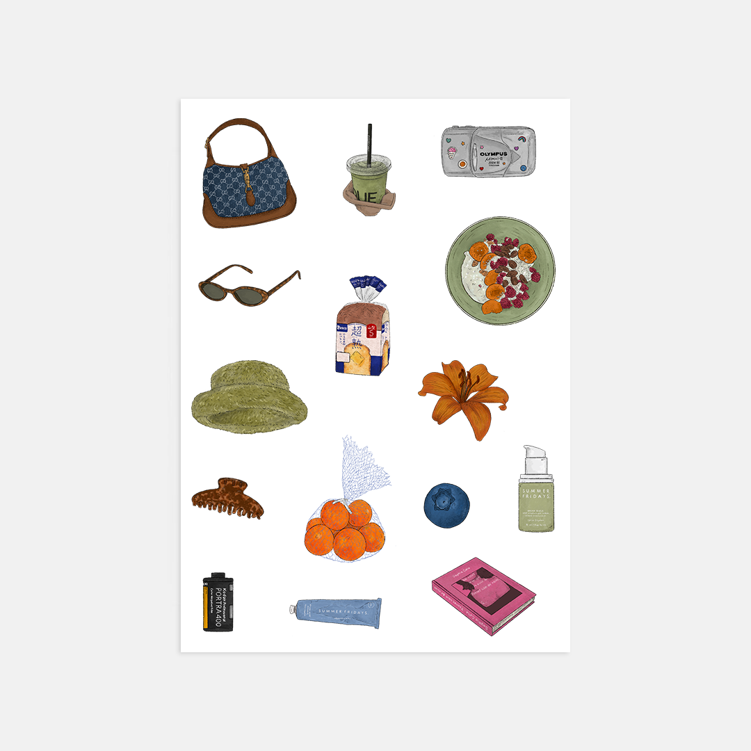 Mini Girlhood Sticker Book