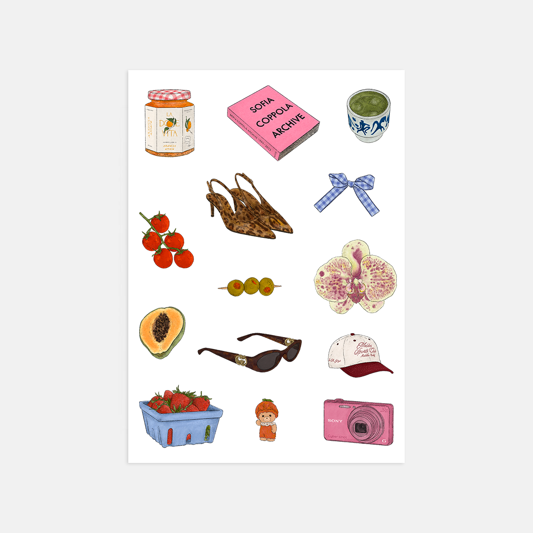 Mini Girlhood Sticker Book