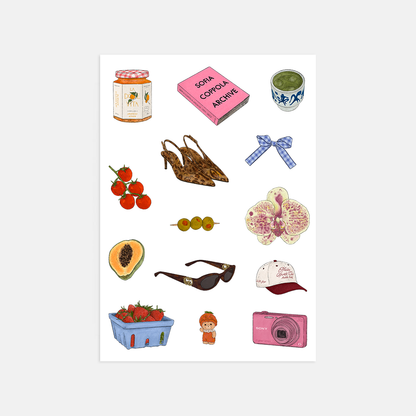 Mini Girlhood Sticker Book