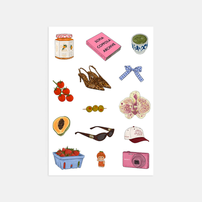 Mini Girlhood Sticker Book