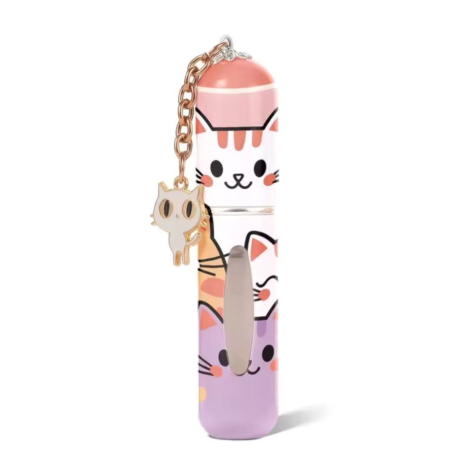 Mini Plastic Perfume Travel Case Empty Perfume Spray Bottle