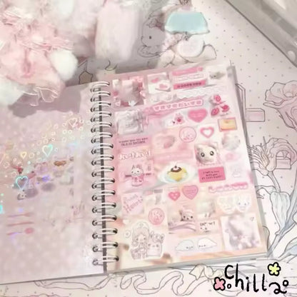 Japanese Girlhood Sticker Book