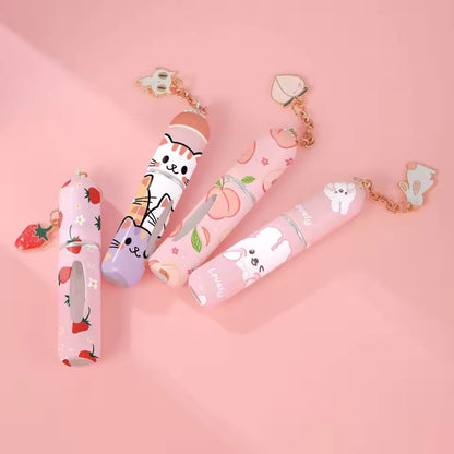 Mini Plastic Perfume Travel Case Empty Perfume Spray Bottle