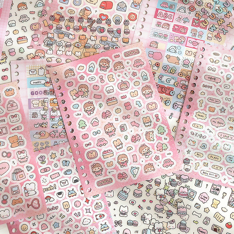 Kawaii DIY Girls Decorative Sticker Book