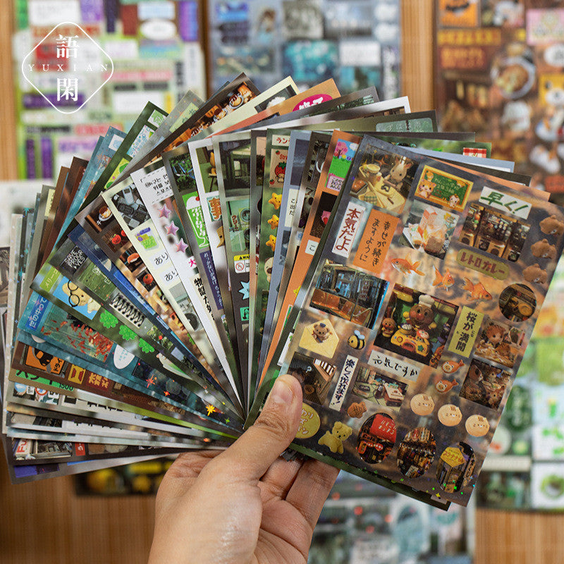 Girlhood Japanese Sticker Book