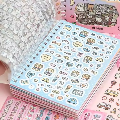Kawaii DIY Girls Decorative Sticker Book