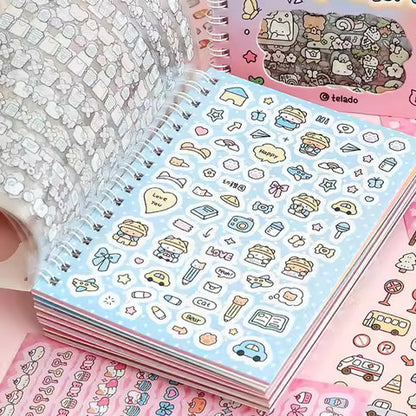 Kawaii DIY Girls Decorative Sticker Book
