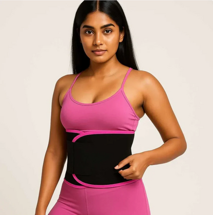 BellyFit Fat Burn Waist Belt – Reduces Belly Fat, Supports Back & Boosts Sweat Loss