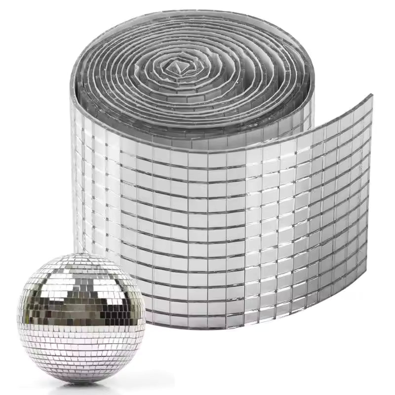 Self Adhesive 3D Mosaic Mirror Stickers For DIY Carft And Home Decoration