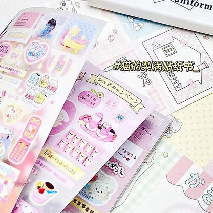 Japanese Girlhood Sticker Book