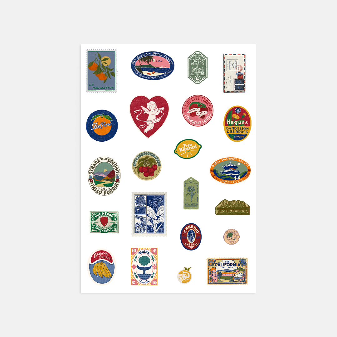 Mini Girlhood Sticker Book