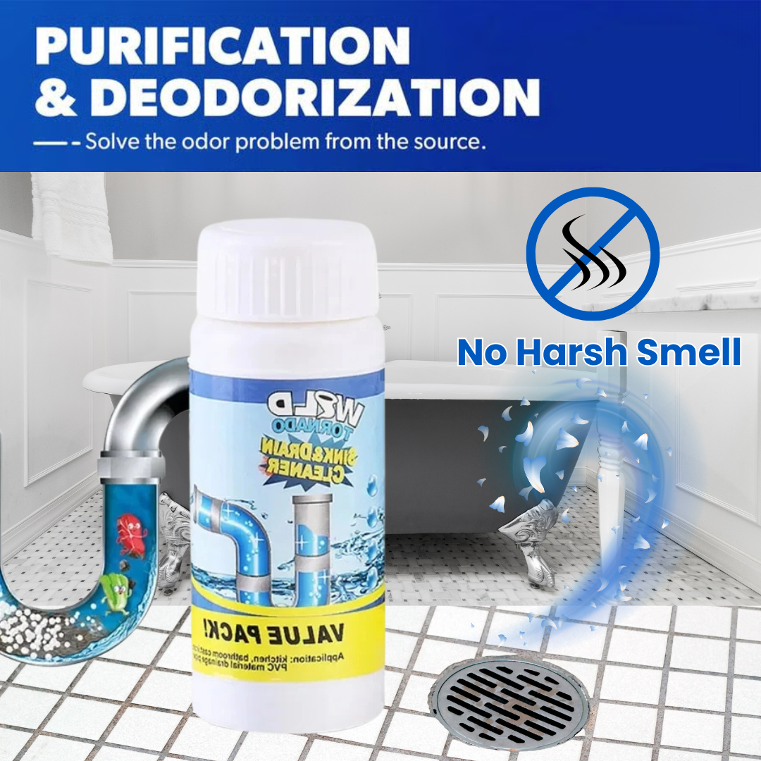 Instant Sink & Drain Cleaner Powder