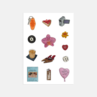 Mini Girlhood Sticker Book