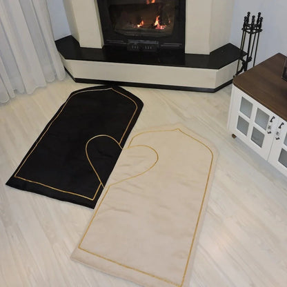 Prayer Mat/Jaye Namaz Embroidered For Couple
