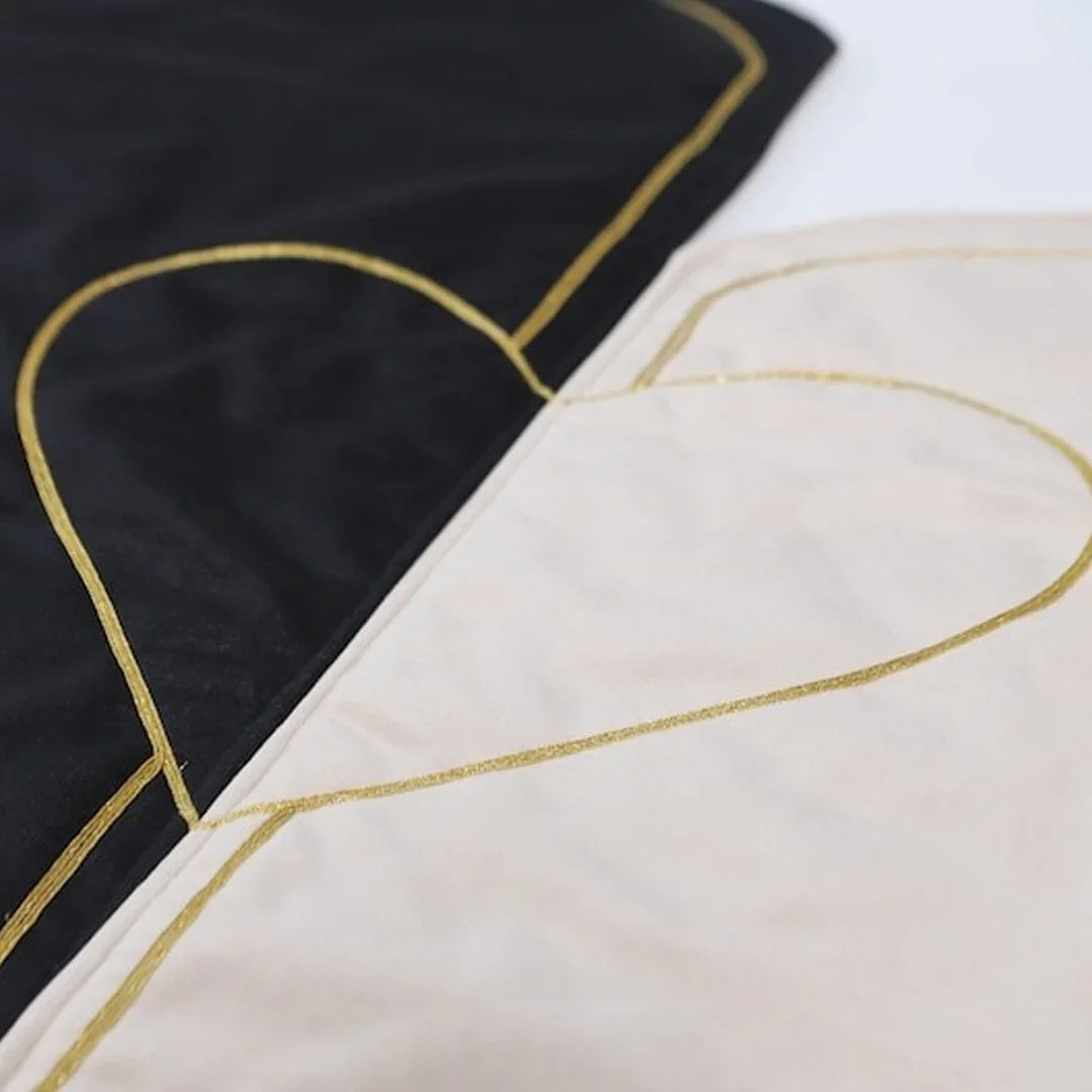 Prayer Mat/Jaye Namaz Embroidered For Couple