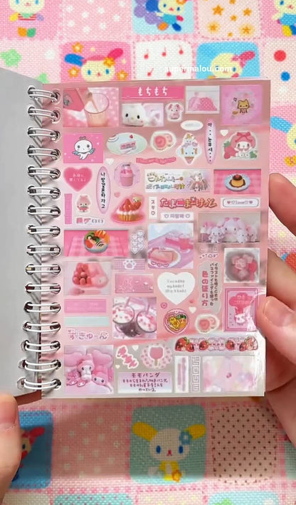 Japanese Girlhood Sticker Book