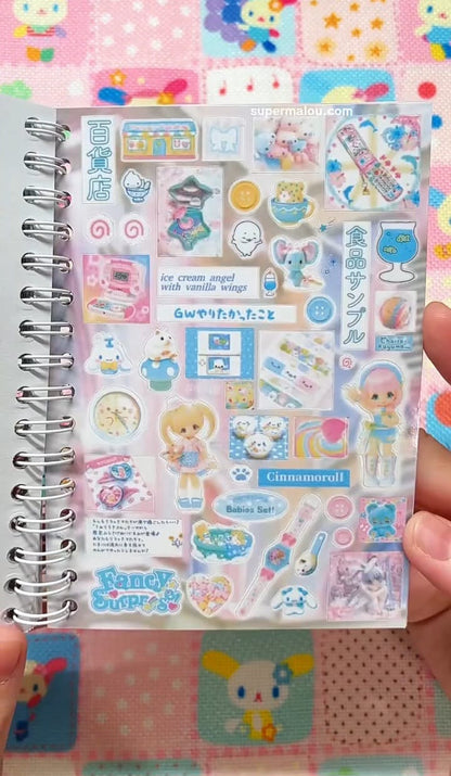 Japanese Girlhood Sticker Book