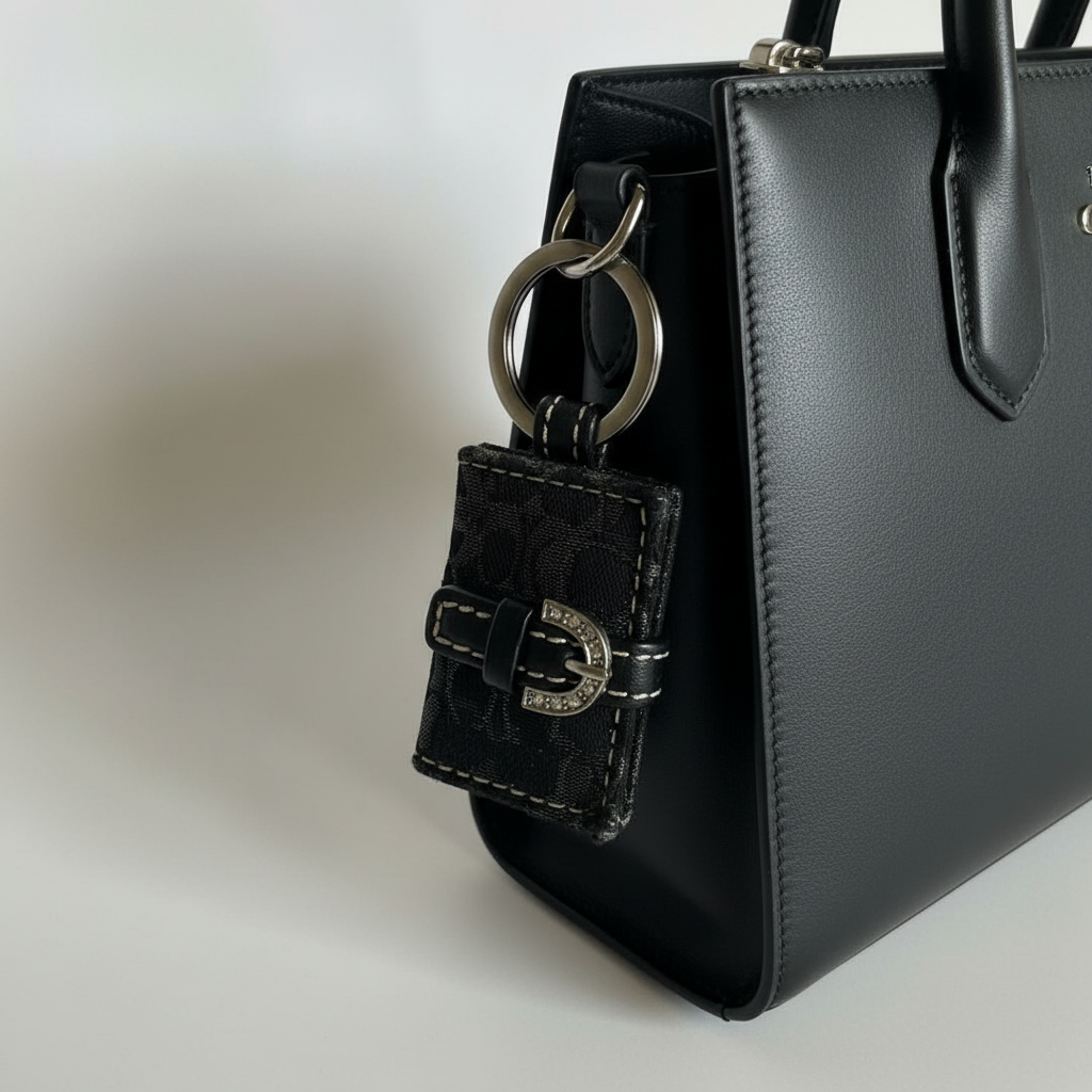 Coach Mini Photo Frame Keychain
