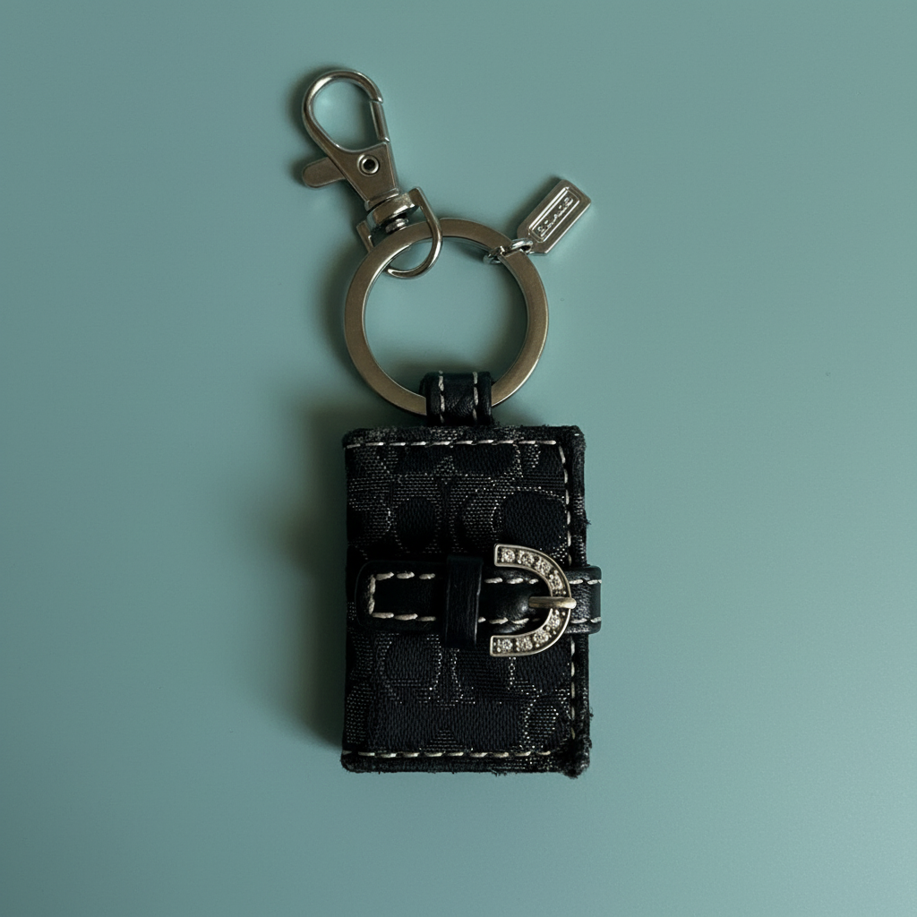Coach Mini Photo Frame Keychain