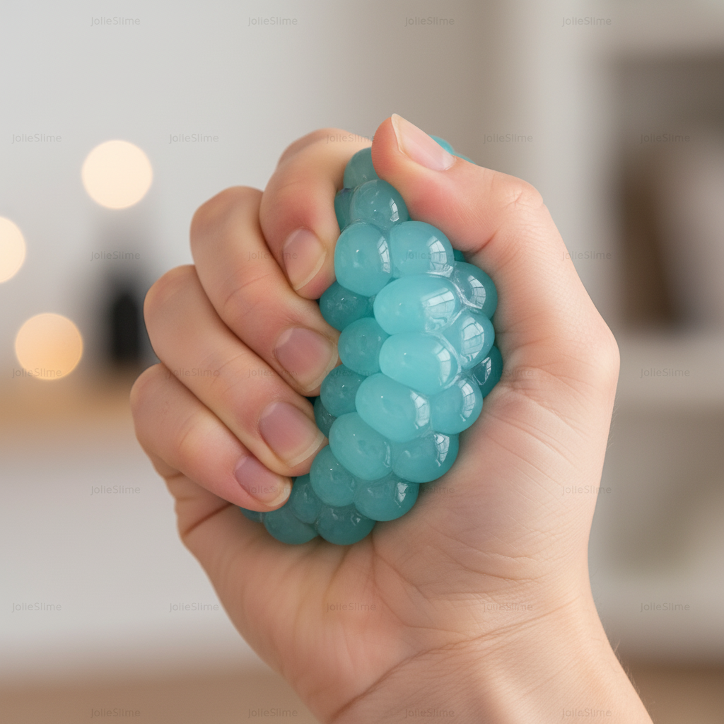 Blue Glaze Mind Relax Squishy Ball