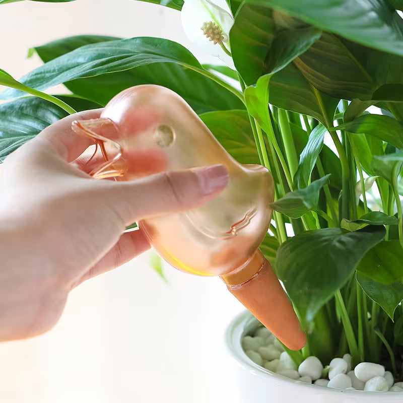 Self Watering Spikes,Clear Bird Shape